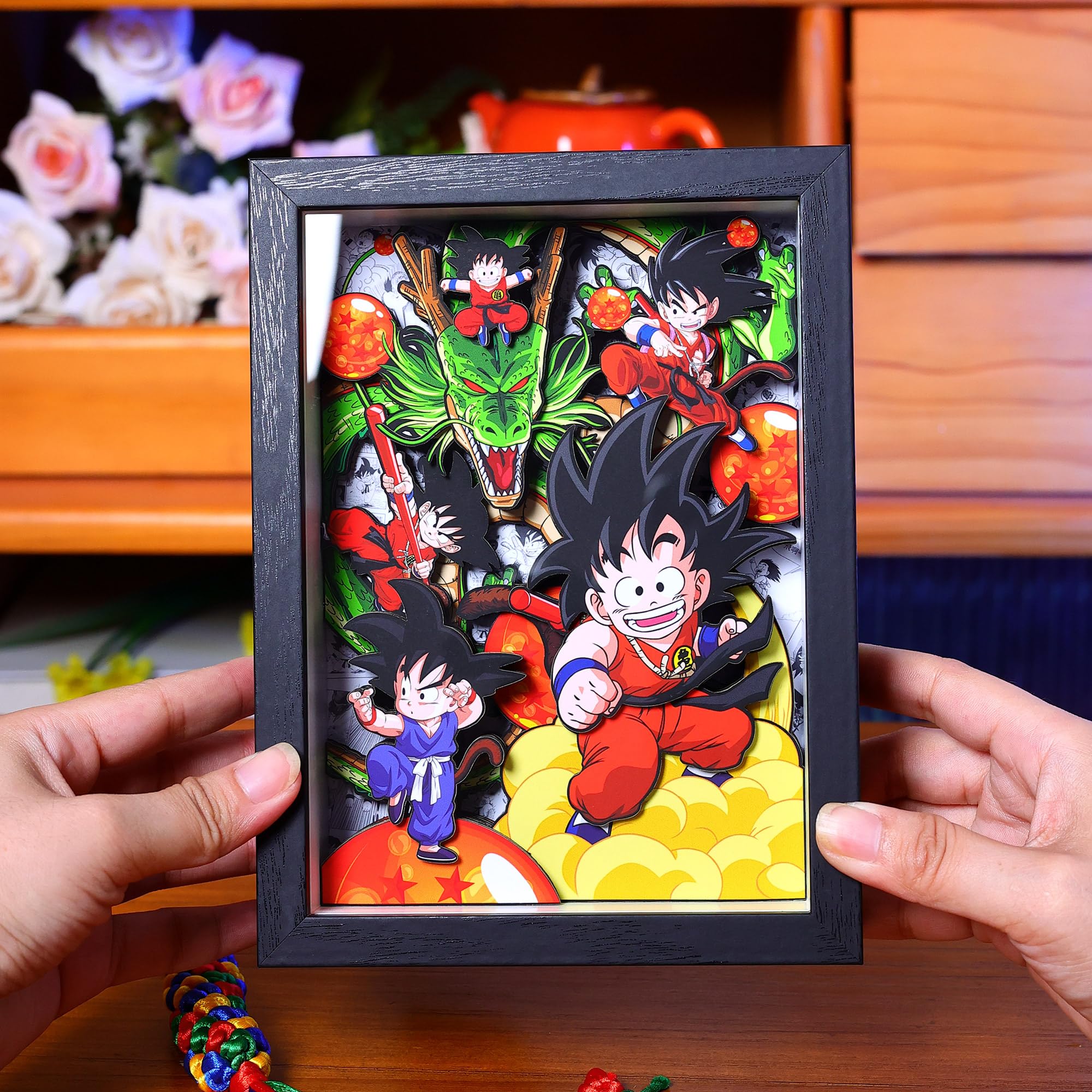 Amazon.co.jp: ドラゴンボールの立体絵 画 グッズ 周辺 立体画